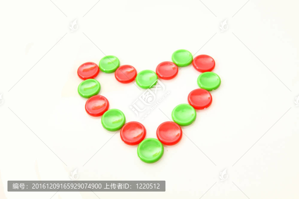Buttons制造一顆心