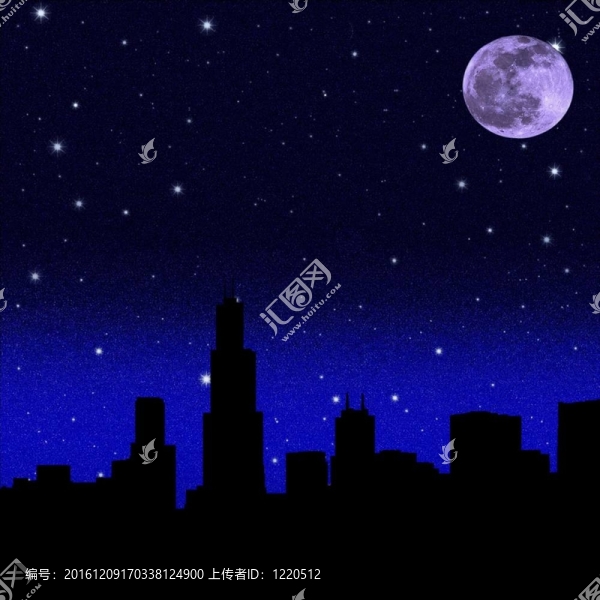 在一個(gè)城市srarry天空Moon