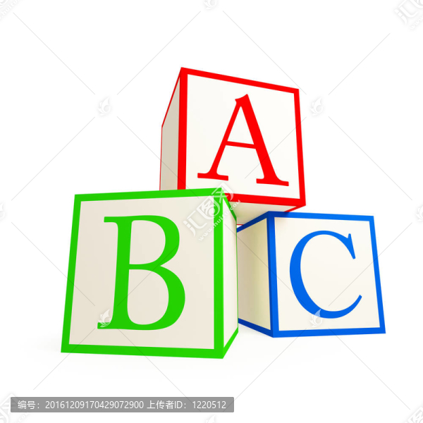 字母塊。