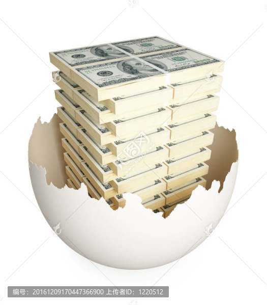 許多美元包內(nèi)破獲蛋殼。