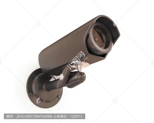 墻上的觀察相機(jī)。
