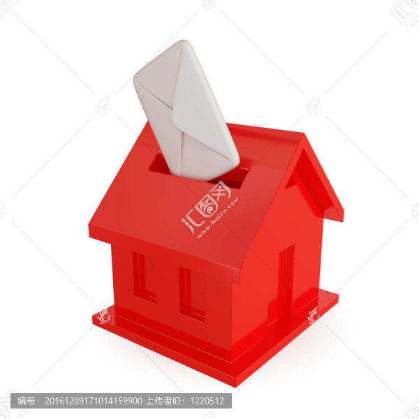 住宅信箱形狀。