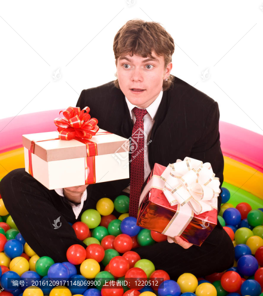 商家生日禮品盒。