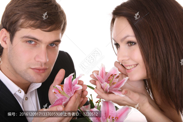 男女情侶。愛。