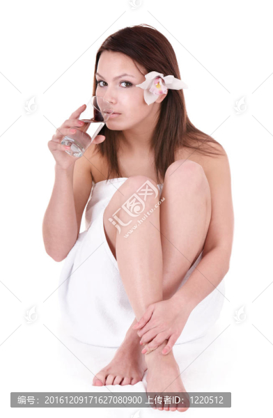 美麗的年輕女子。