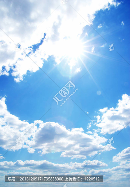 藍(lán)色的天空