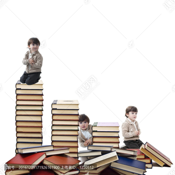 書間兒童。