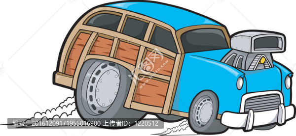 木質(zhì)馬車賽車