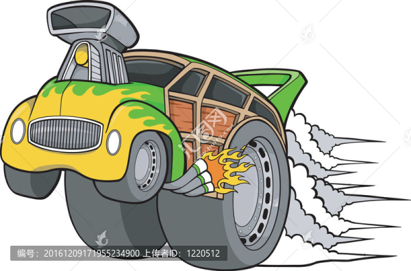 木質(zhì)馬車(chē)賽車(chē)