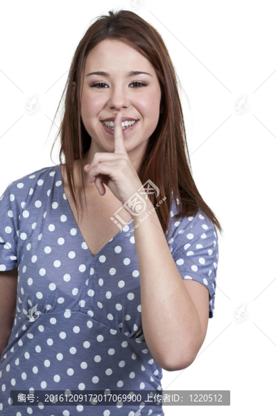 女人說安靜