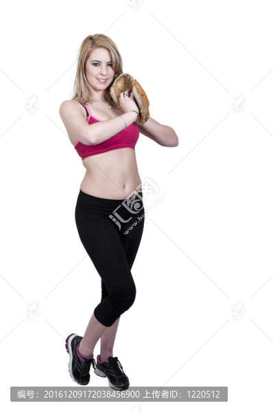 女子壘球運(yùn)動員