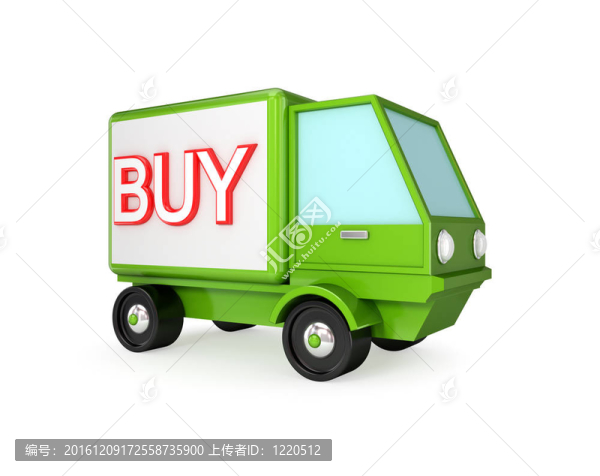 綠色卡車(chē)一個(gè)字買(mǎi)在身上。