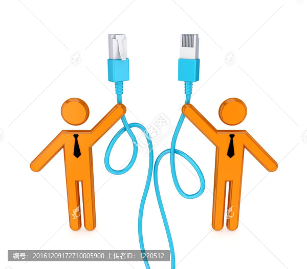 用跳線3D小的人。