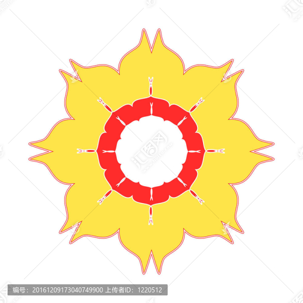 黃色的花