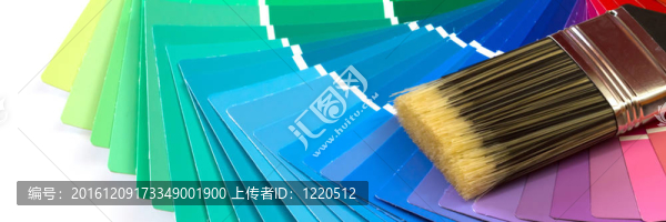 油漆色板