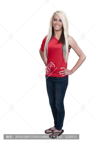 美麗的女人
