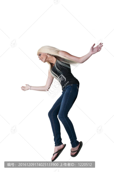 女人跳舞