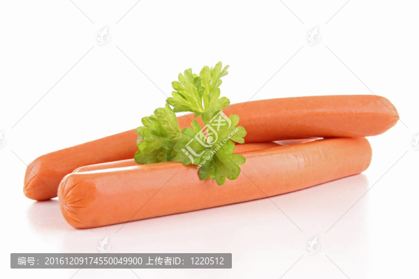 孤立的香腸