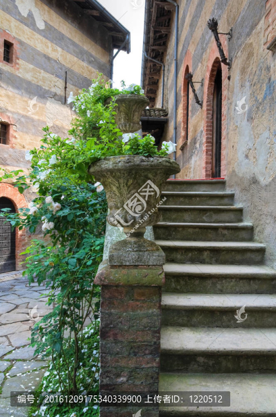 Gropparello,Castle。Emilia,Romagna。意大利.
