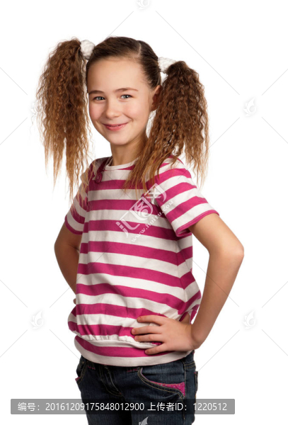 快樂的女孩