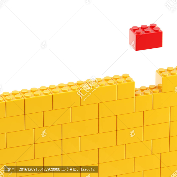 玩具積木背景墻