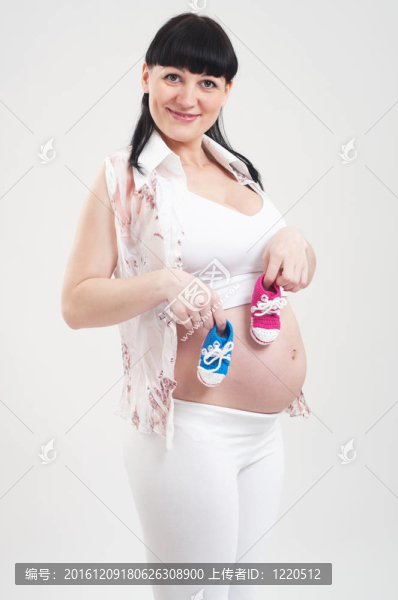 懷孕的女人