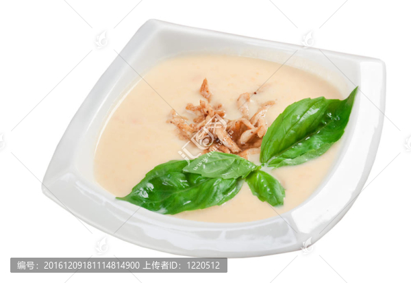 煙熏蔬菜奶油湯