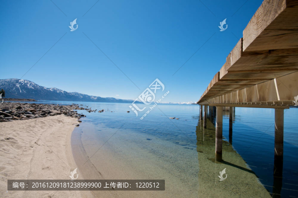 太浩湖碼頭景觀