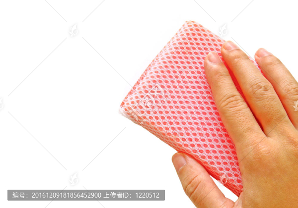 用海綿隔離手