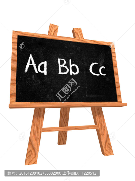 黑板上的ABC