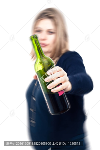 喝醉了的女人