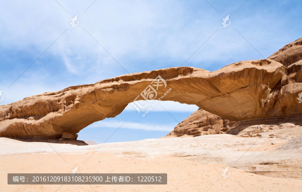 瓦迪拉姆甜點(diǎn)砂巖橋巖