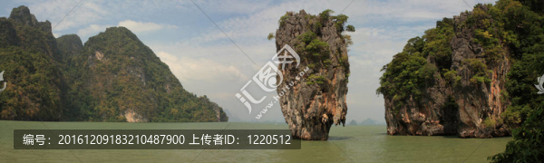 杰姆斯邦德島。普吉島.泰國