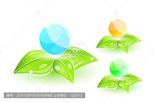 全球葉綠概念