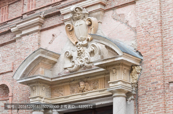 theatine房子。皮亞琴察。Emilia,Romagna。意大利.