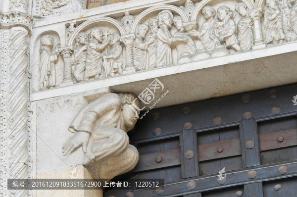 大教堂。皮亞琴察。Emilia,Romagna。意大利.