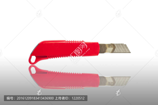 白底紅刀