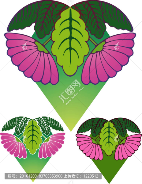 熱帶叢林里的花