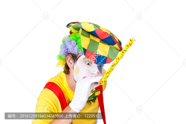 吹口哨的小丑