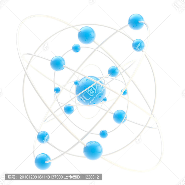 作為復雜分子的科學符號