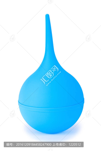 一種藍色醫(yī)用吸球