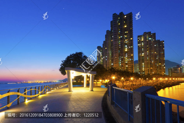 香港夕陽海岸