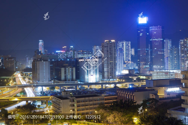 現(xiàn)代城市的夜晚