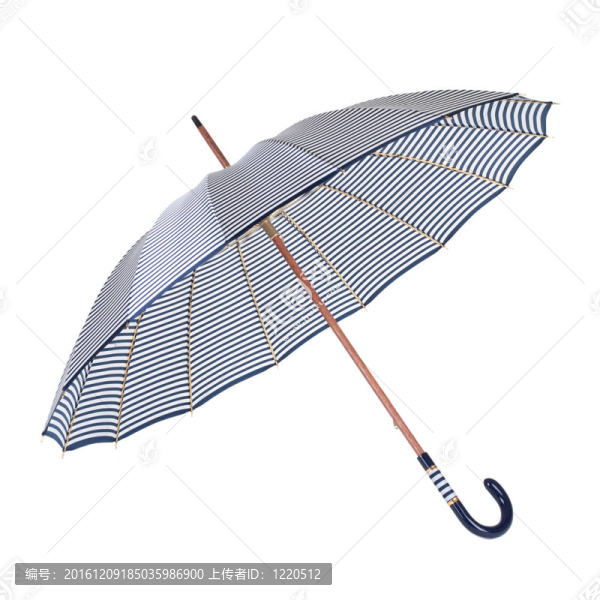 白色背景上的雨傘。分離。