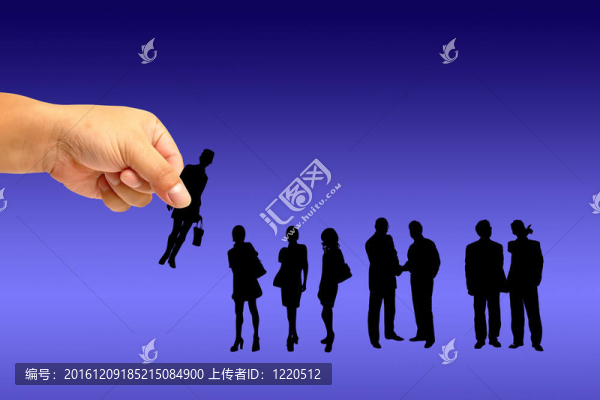 人的手的輪廓