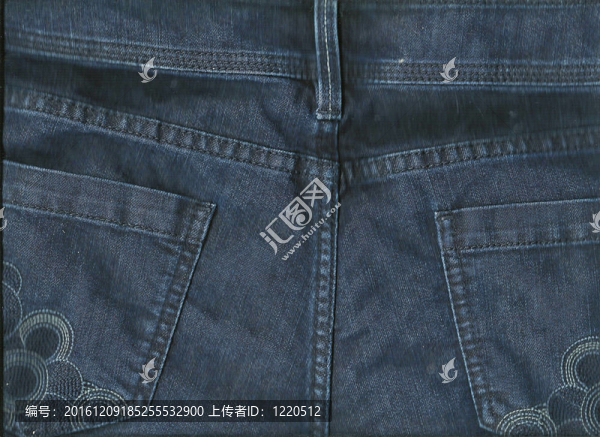 藍(lán)色牛仔褲