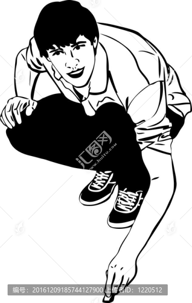 把粉筆畫在瀝青上