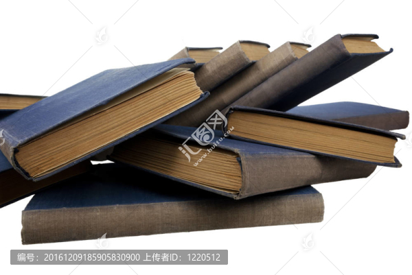 堆書