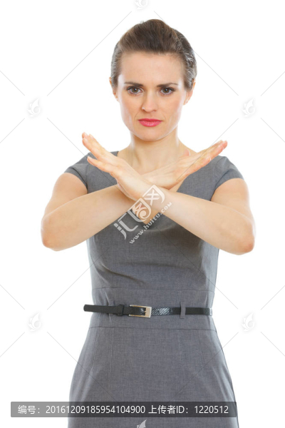 現(xiàn)代商業(yè)女性展示停止姿態(tài)