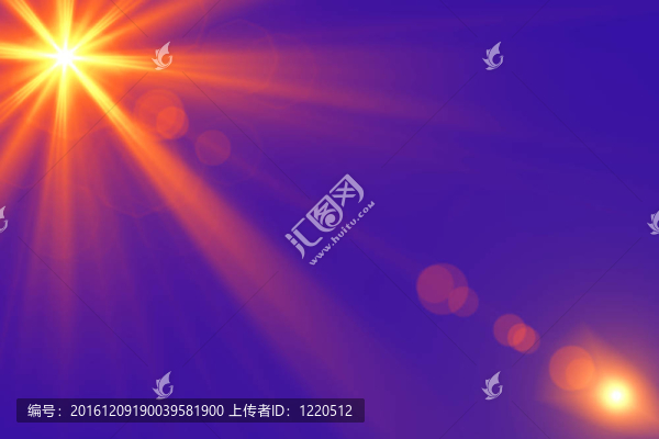 鏡頭光暈背景